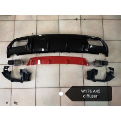 W176 A45 rear diffuser...