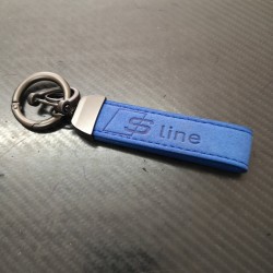 Audi S-line keyring (blue)