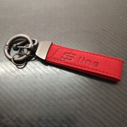 Audi S-line keyring (red)