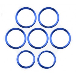 W177 Air vent ring (Blue)