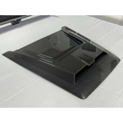 W465 dry carbon hood scoop