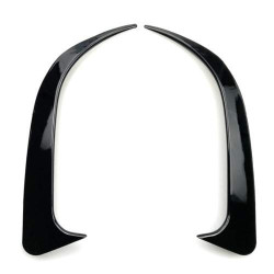 W117 rear bumper canards