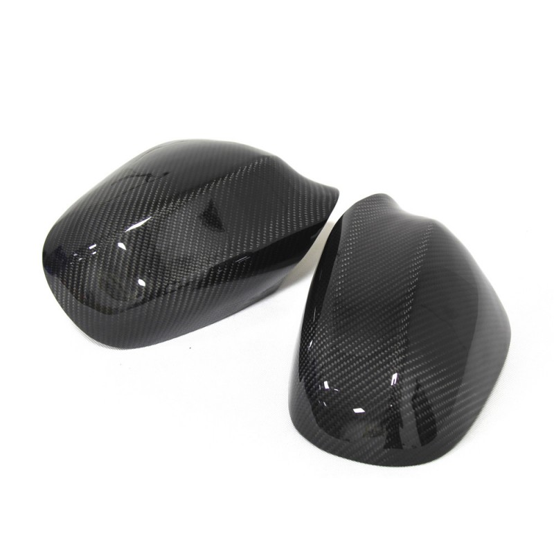 E90 09-11 LCI carbon fiber mirror cover (stick on type)